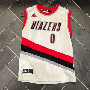 Official NBA Damian Lillard Portland Trailblazer jersey